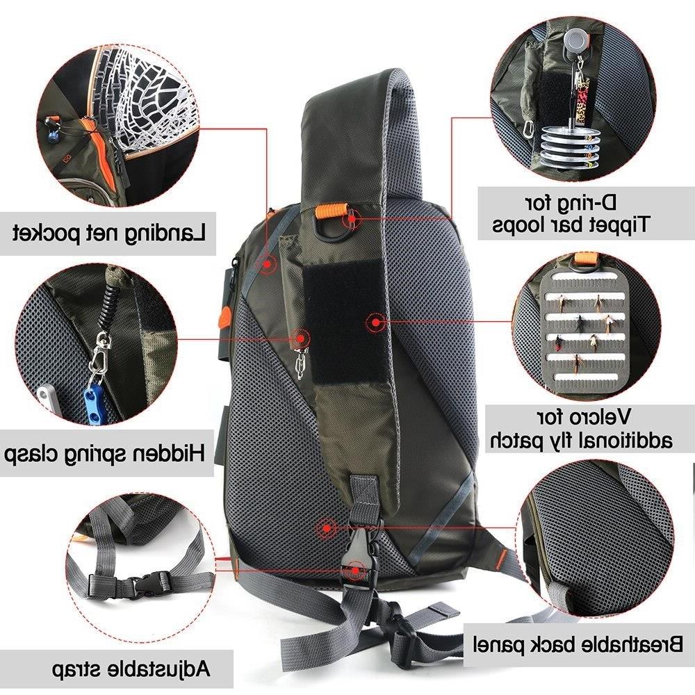 Maxcatch Fly Fishing FCO Sling Back Pack Outdoorsport Fishing